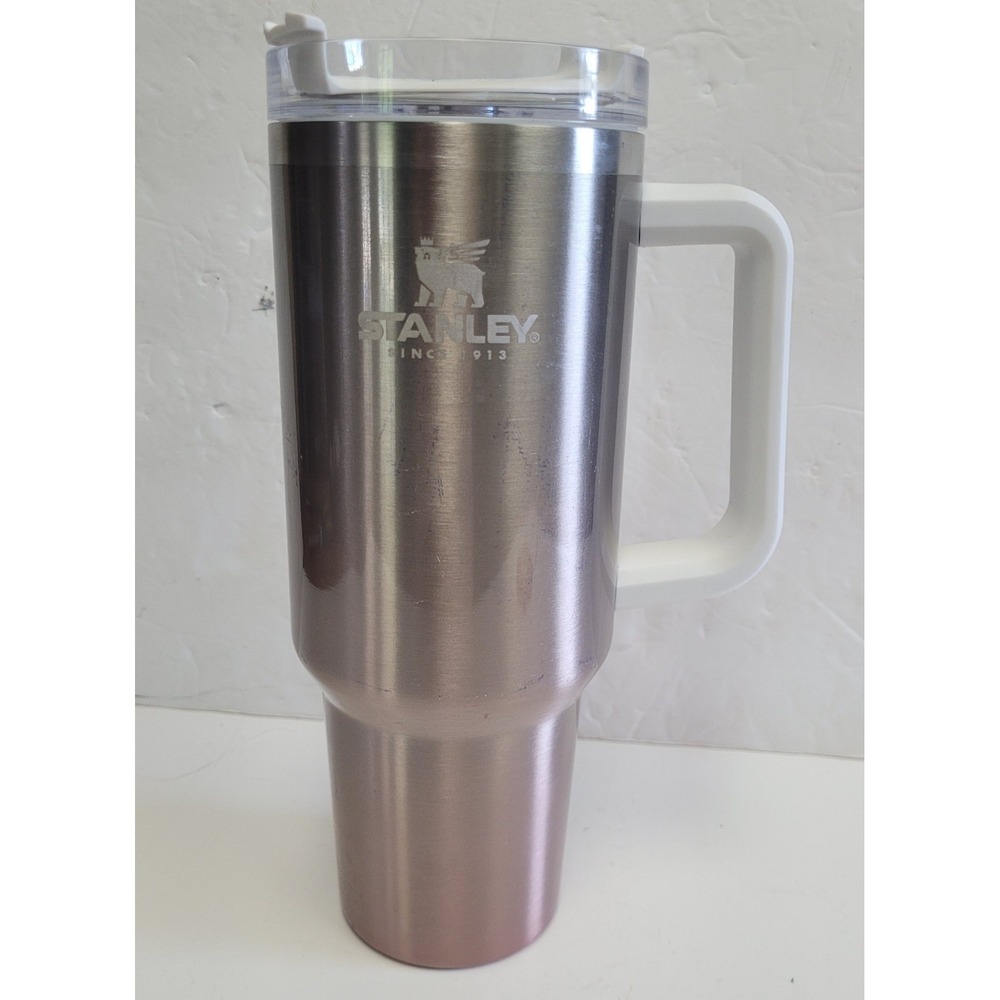 Stanley Adventure 40oz Stainless Steel Quencher Tumbler Champagne Ombre No Straw